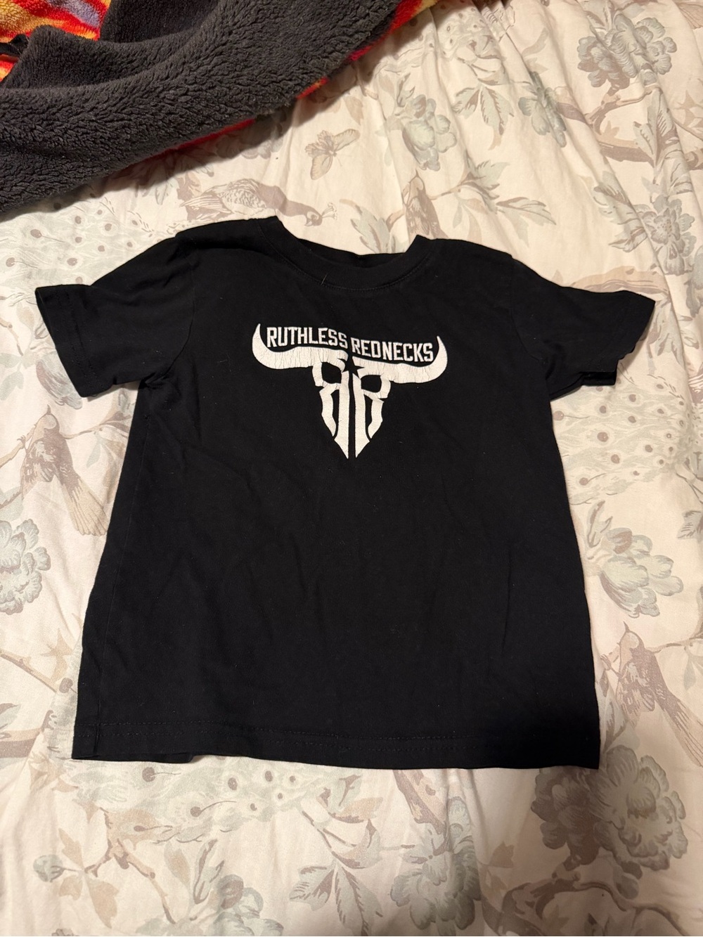 Black Graphic Tee for Kids